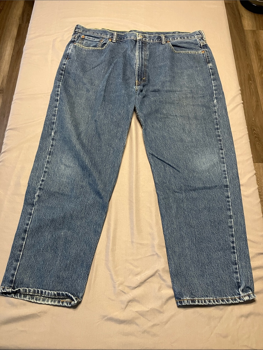 Levi's Men's Straight Jeans in Blue Denim